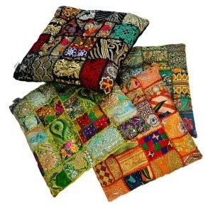 Set de 4 Zafus Cuadrados (40x40cm) - Almohadones para Meditación