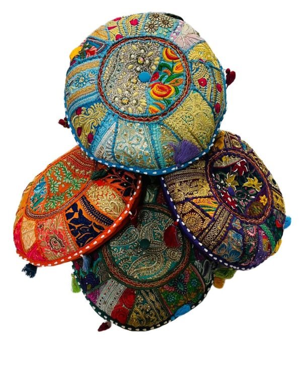 Set de 4 Zafus Redondos - Almohadones para Meditación