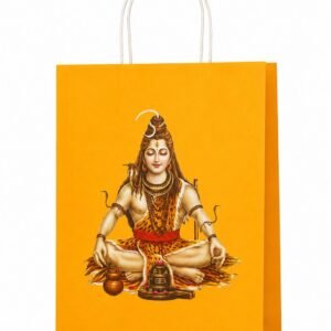 Bolsa de Regalo en Papel Premium “Mediana” Diseño Shiva y OM