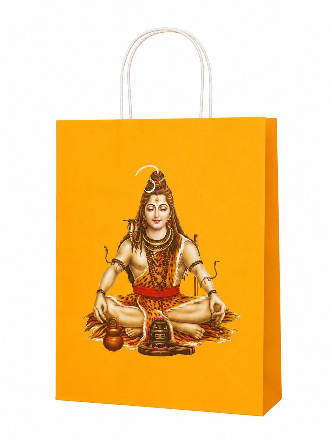 Bolsa de Regalo en Papel Premium “Mediana” Diseño Shiva y OM