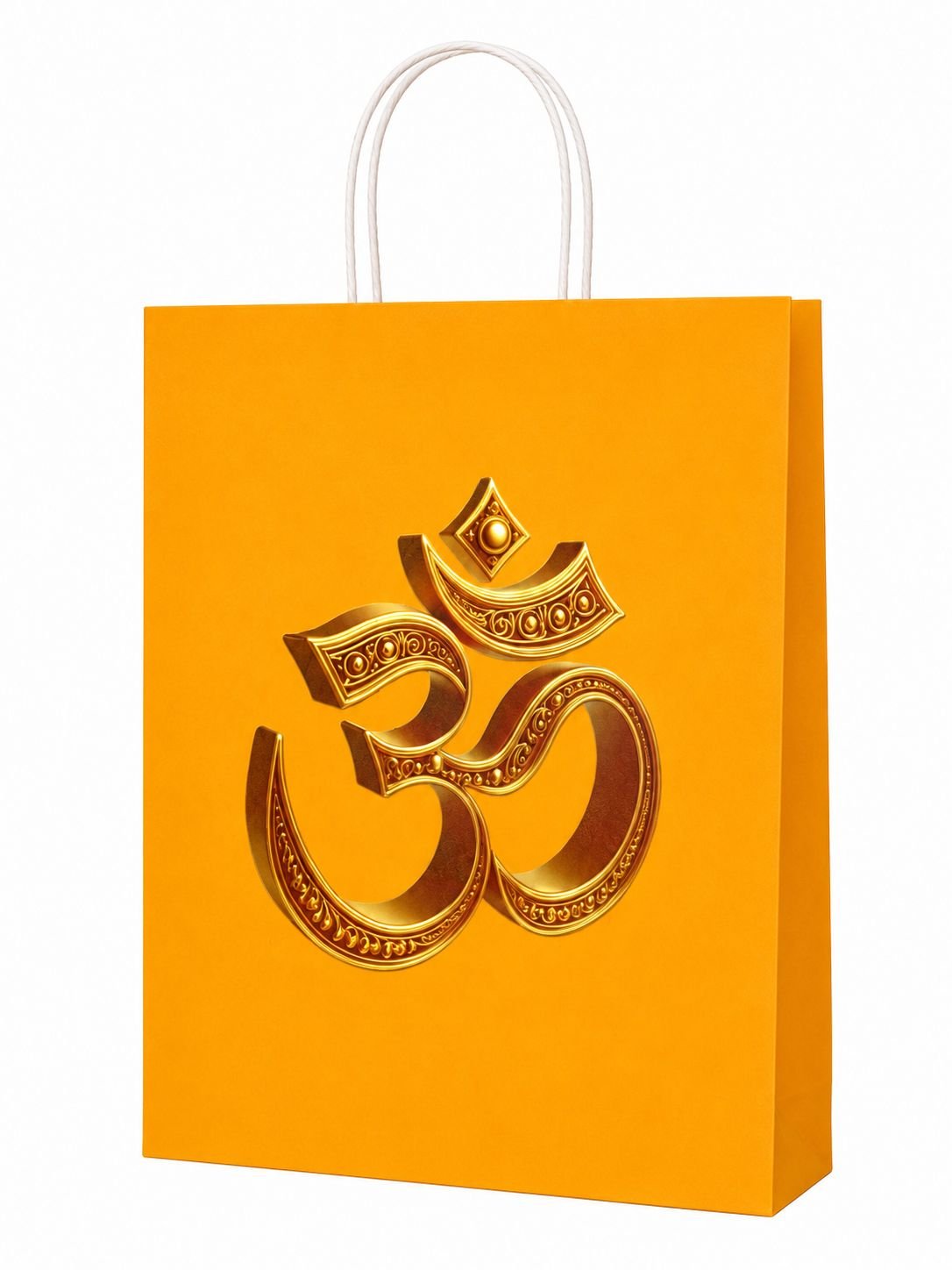 Bolsa de Regalo en Papel Premium “Mediana” Diseño Shiva y OM - Imagen 2