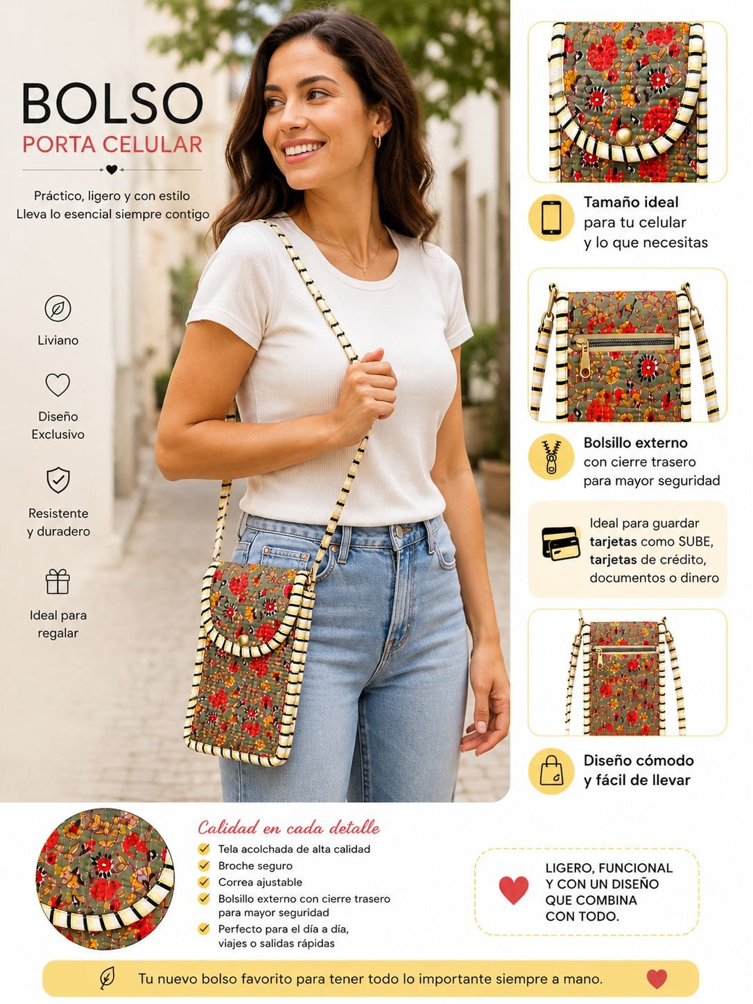 Bolso Porta Celular - Imagen 4